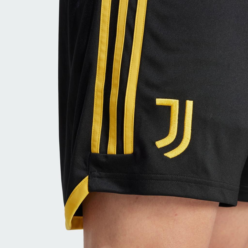 adidas Юве H Шорты спортивные футбольные с полосками и цветными блоками, издание для фанатов, домашние шорты «Ювентус» для мужчин, черные HR8254