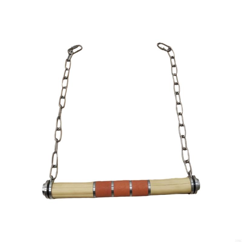 Hanging Bird Stand Swing Toy for Indoor Bird Homes, Cage Bar with Textured Grip and Metal Support Hardware Use J0MC