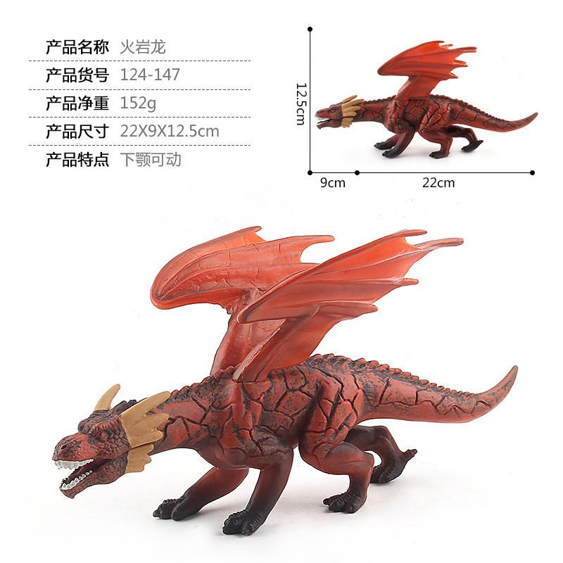 Lifelike Dinosaur Model Toys Crafted From High-quality Pvc Material Featuring Stunning Fire Rock And Ice Snow Designs For Kids