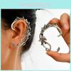 Retro Alloy Dragon Ear Hooks For Men Women Gothic Punk Fashion