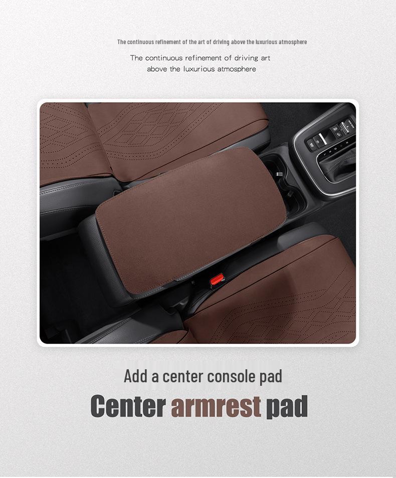 Универсальный замшевый чехол на сиденье для Dongfeng Honda CR-V - Полузакрытый, Четыре сезона, 2023