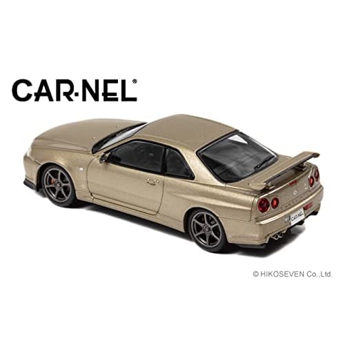 CARNEL 1/43 Nissan Skyline GT-R Mspec Nur (БНР34) 2002 Модель с отделкой из кремнеземной латуни CN430201