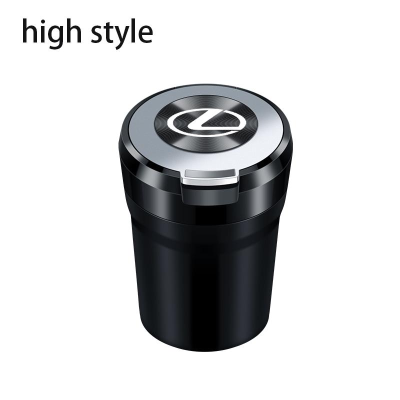 SKIA7 Interior Stickers Car Ashtray Texture Ceramic With LED Lights For Lexus ES300 RX330 RX300 IS250 IS350 CT200h IS300 NX RX LX GX G