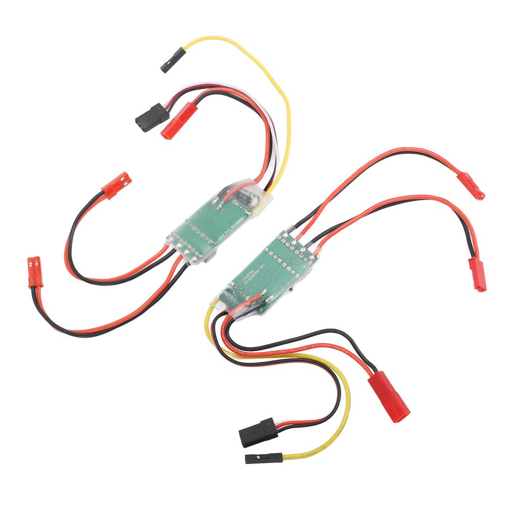 2PCS Brushed ESC Двусторонний Двунаправленный Водонепроницаемый 5A Дифференциальный ESC Электронный Регулятор Скорости