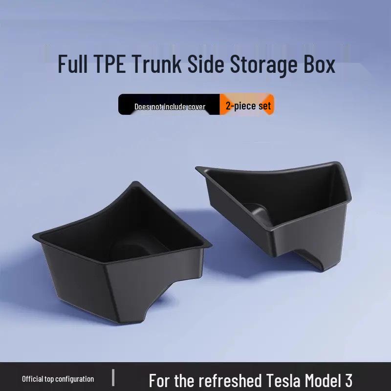 Tesla Model Y/3 Боковой карман багажника - Аксессуар для модификации интерьера