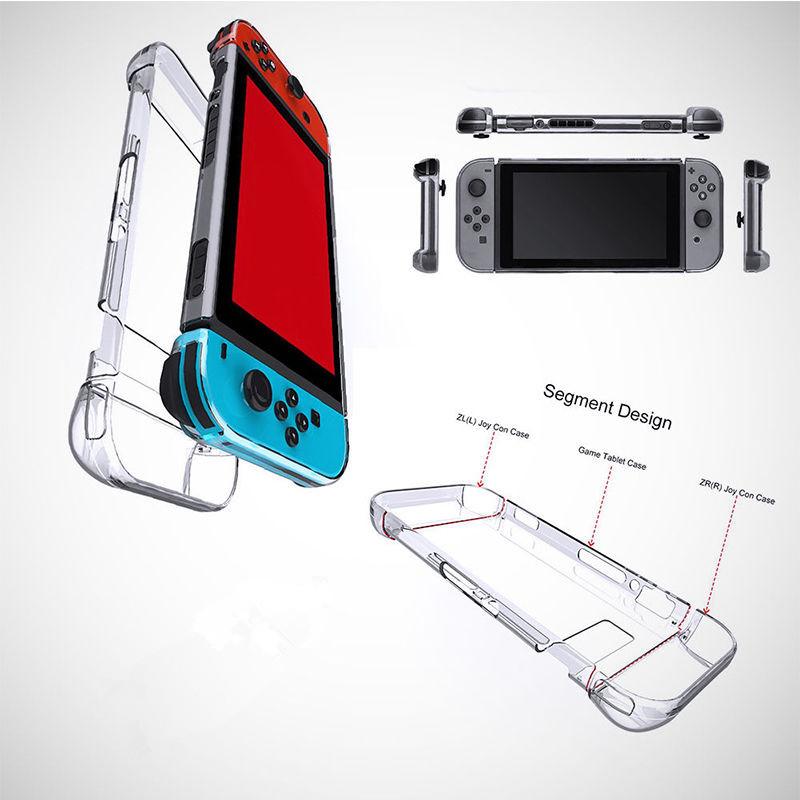 Прозрачный защитный жесткий чехол для переключателя Nintendo от пыли