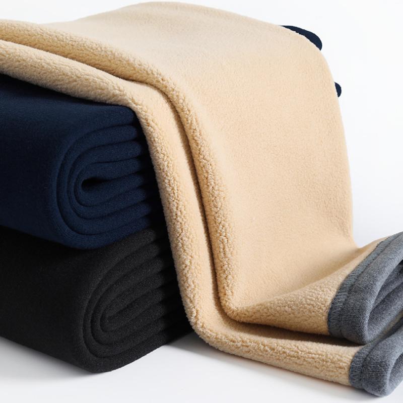 Зимние комплекты термобелья для мужчин и женщин, бархатные топы + длинные брюки, удобные, приятные для кожи, эластичные, утолщенные, теплые, комплект из 2 предметов