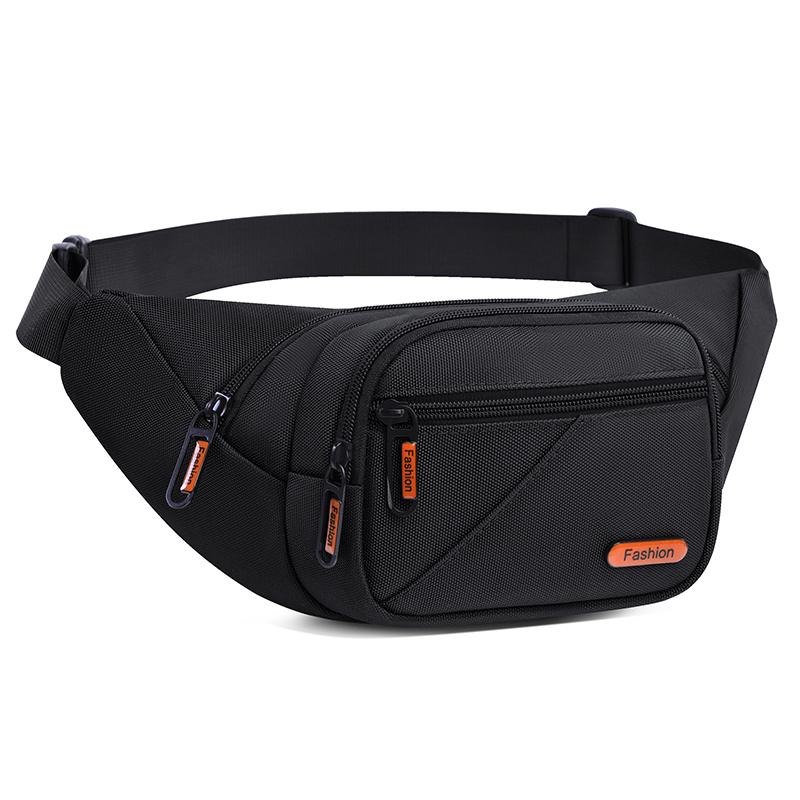 Unisex Waterproof Waist Pack - Multi-Pocket Adjustable Design for Travel/Sports/Business, Large Capacity & Anti-Slip Strap