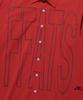 NICEGHOSTCLUB Ffats Poplin Shirt_Red(Ng2Esuw300A)