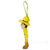 Takara Tomy Arts Curious George Plush Man In a Yellow Approximately 14cm Tall Mascot, Hat,