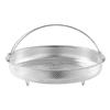 Pan Steaming Basket 22.5cm Universal Round Shape Stainless Steel Vegetable Steaming Basket