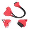 Кабель-обход OBD2 16+32 Pin, удлинитель OBD2 ABS, адаптер шлюза OBDII, сканер ЭБУ автомобиля