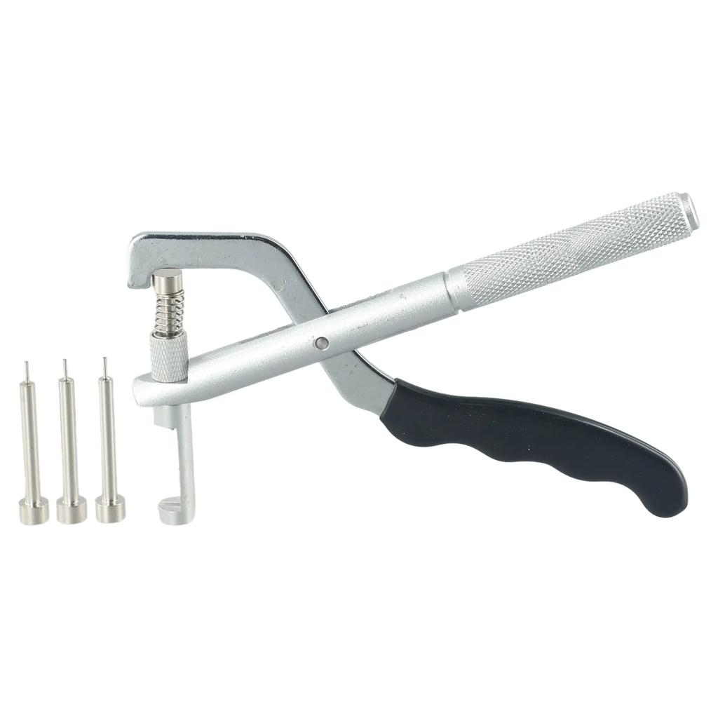 Сверхпрочные плоскогубцы для удаления звеньев браслета часов, Легкая регулировка размера браслета, Запасные штифты, Незаменимый инструмент для ремонта и обслуживания часов