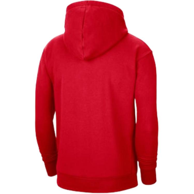 Nike Худи на флисе NBA Chicago Bulls Essential, свободный крой, DR9408-657