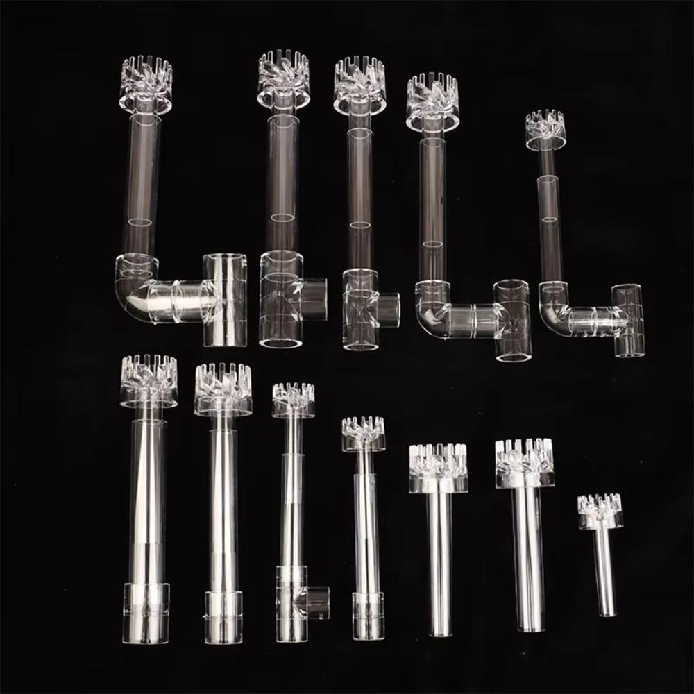 Поверхностный Аквариумный Водный Растение Бак Фильтр Водное Растение Акриловый Лили-Трубка Вращающийся Аквариум Аксессуары