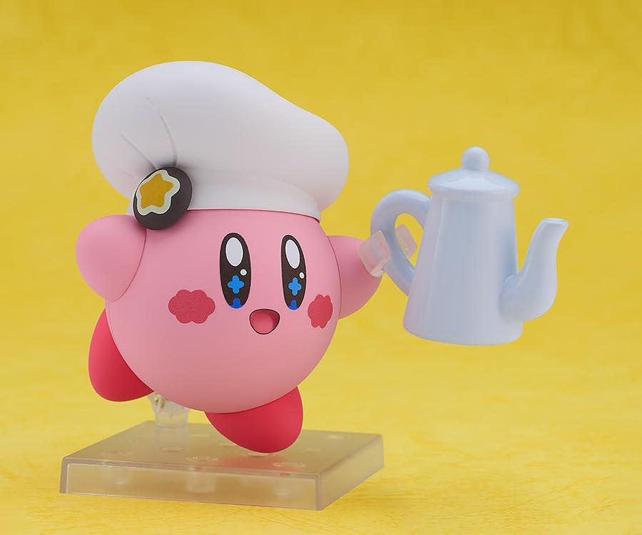 Nendoroid Kirby Cafe Kirby Kirby Cafe пластиковый магнит окрашенная подвижная фигурка Ver. Немасштабируемый и