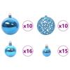 Artificial Christmas Tree White 240 cm PVC and Steel