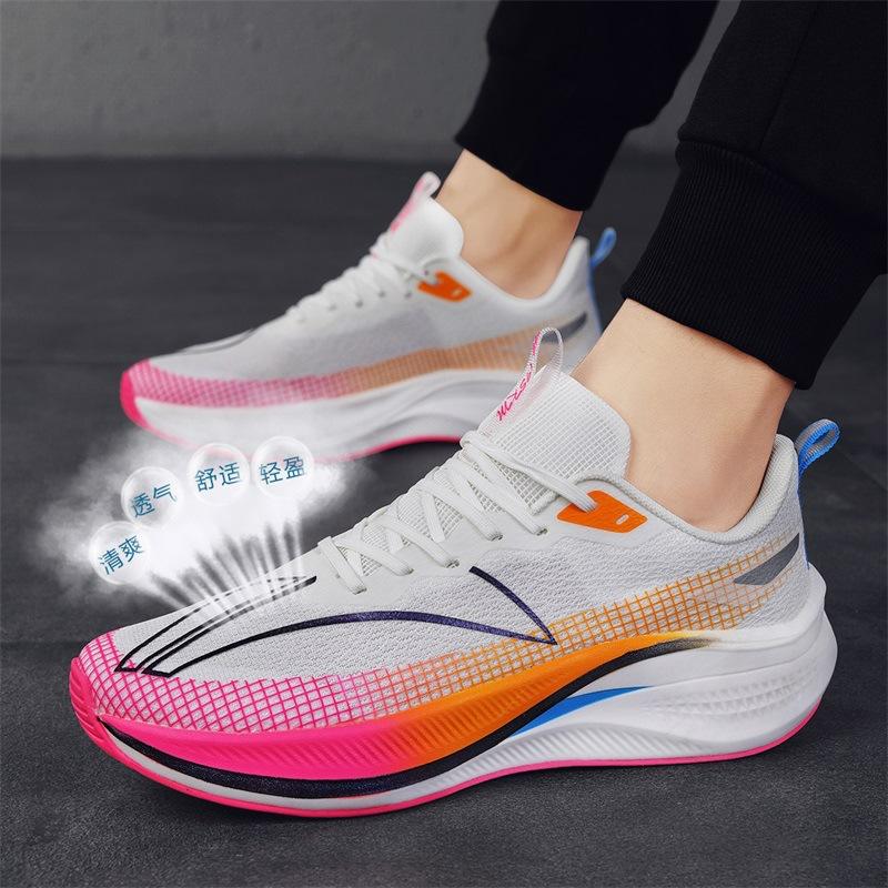 Running Shoes Flying 4c Carbon Plate Red Rabbit 7 Year of the Dragon Male Students Sports Older Children's Racing Running Shoes Women's Sports Mara