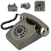 Европейский домашний винтажный многофункциональный телефон с высоким разрешением вызова, большая прозрачная кнопка, античная бронза