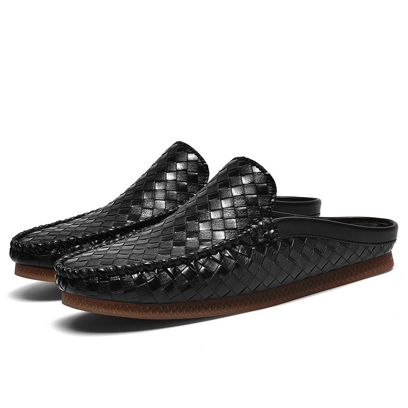 Мужские сандалии, летние повседневные шлепанцы на плоской подошве, мужские уличные лоферы, обувь на платформе