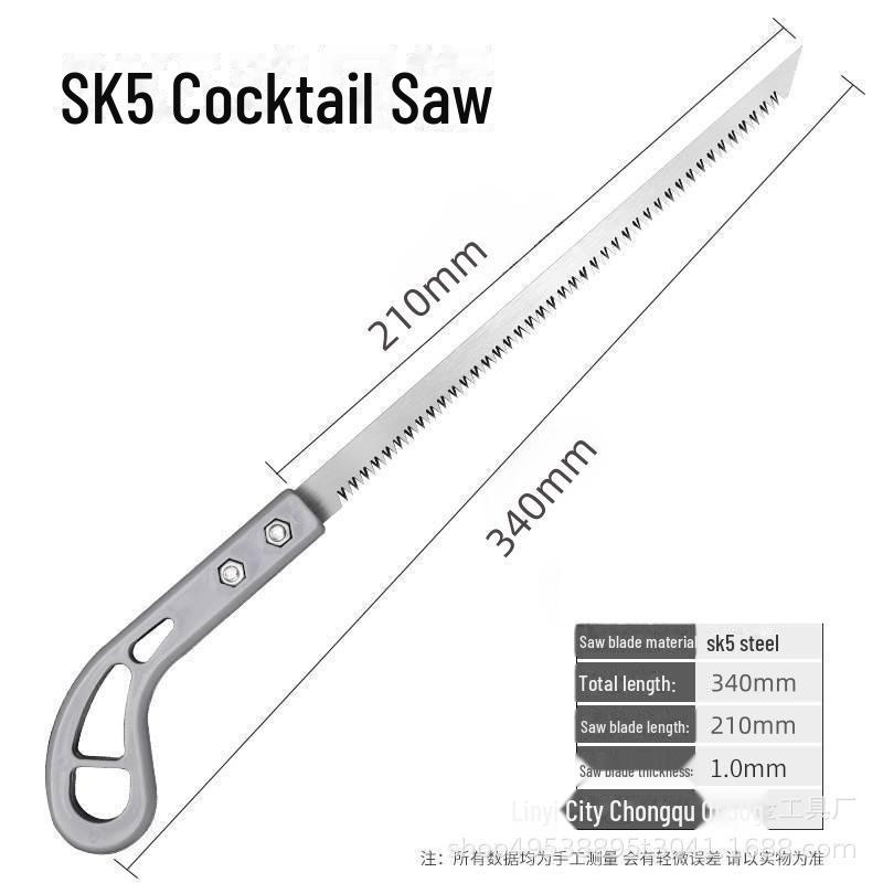 Японская двухсторонняя прецизионная ручная пила для деревообработки и садоводства