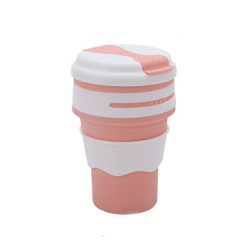 350 мл силиконовая чашка для чая и кофе, термостойкая, складная, для питья, для путешествий, туризма
