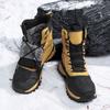 39-48 Зимняя мужская обувь больших размеров, зимние утепленные ботинки из хлопка для снега