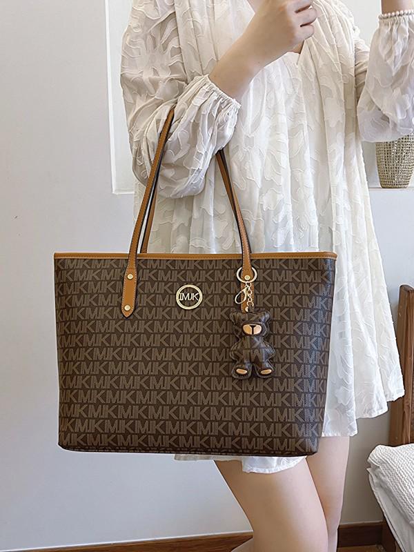 2025 Trendy Retro Women's Tote: Versatile, Large Capacity Shoulder Handbag