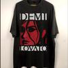 Винтажная хлопковая унисекс футболка DEMI LOVATO Все размеры 22D129 Унисекс футболка