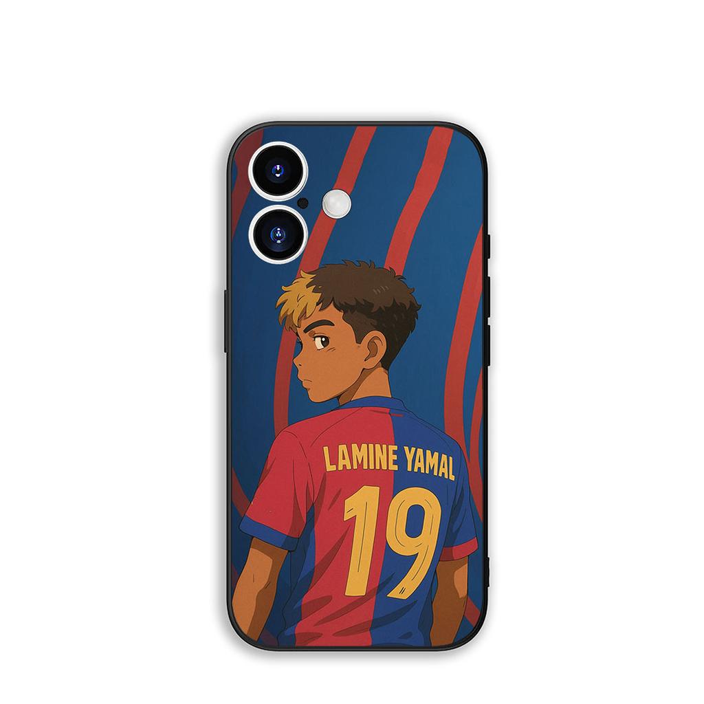 Phone Cover Soccer No 19 Sports Football No19 for Apple iPhone 16 15 14 Plus 13 12 Mini 17 Pro Max + ProMax 16E Air 15+ Case