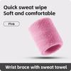 1 Pc Towel Sports Wrist Bands Tennis Sweat Bands Wrist Guard Basketball Fitness Sweatbands Wrist Wrap Wrist Protection Badminton