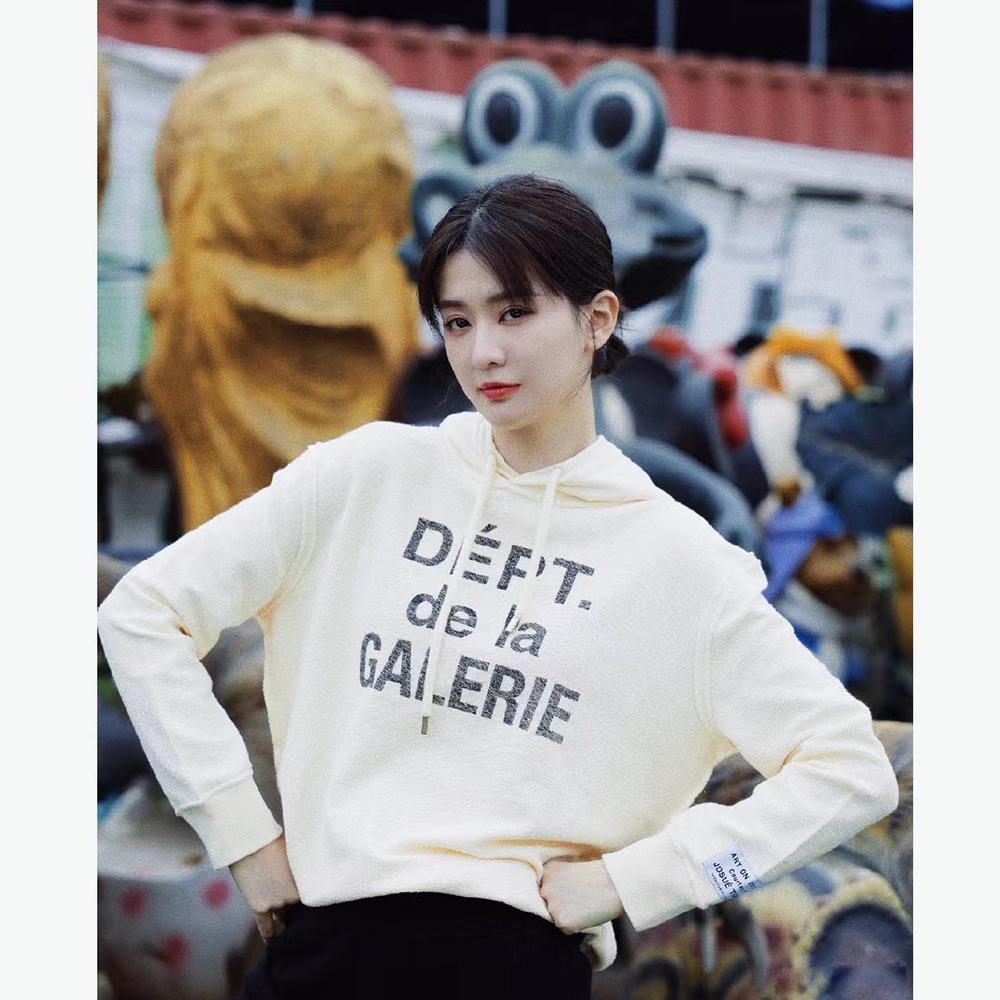 Худи Gallery Dept Limited Edition с ручной росписью в виде брызг - Стиль Джеймса
