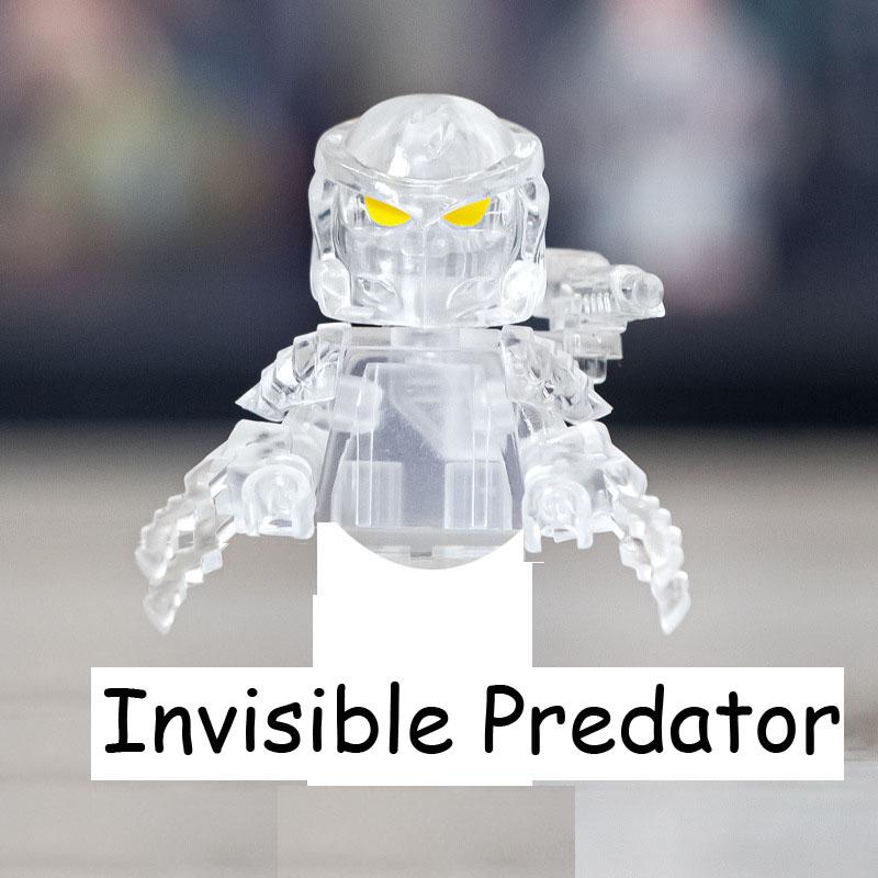 New The God of War Movie Predator Vs. Alien Model Assemble Figure Blocks Construction Buildable Building Brick Toys For Children