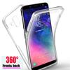 360 градусов Huawei XiaoMi RedMi ПРИМЕЧАНИЕ 10 10S 9S PRO Honor iPhone 11 12 13 MAX Samsung Galaxy A52 A53 A13 Чехол POCO 2 в 1 сзади + мягкая передняя крышка из ТПУ