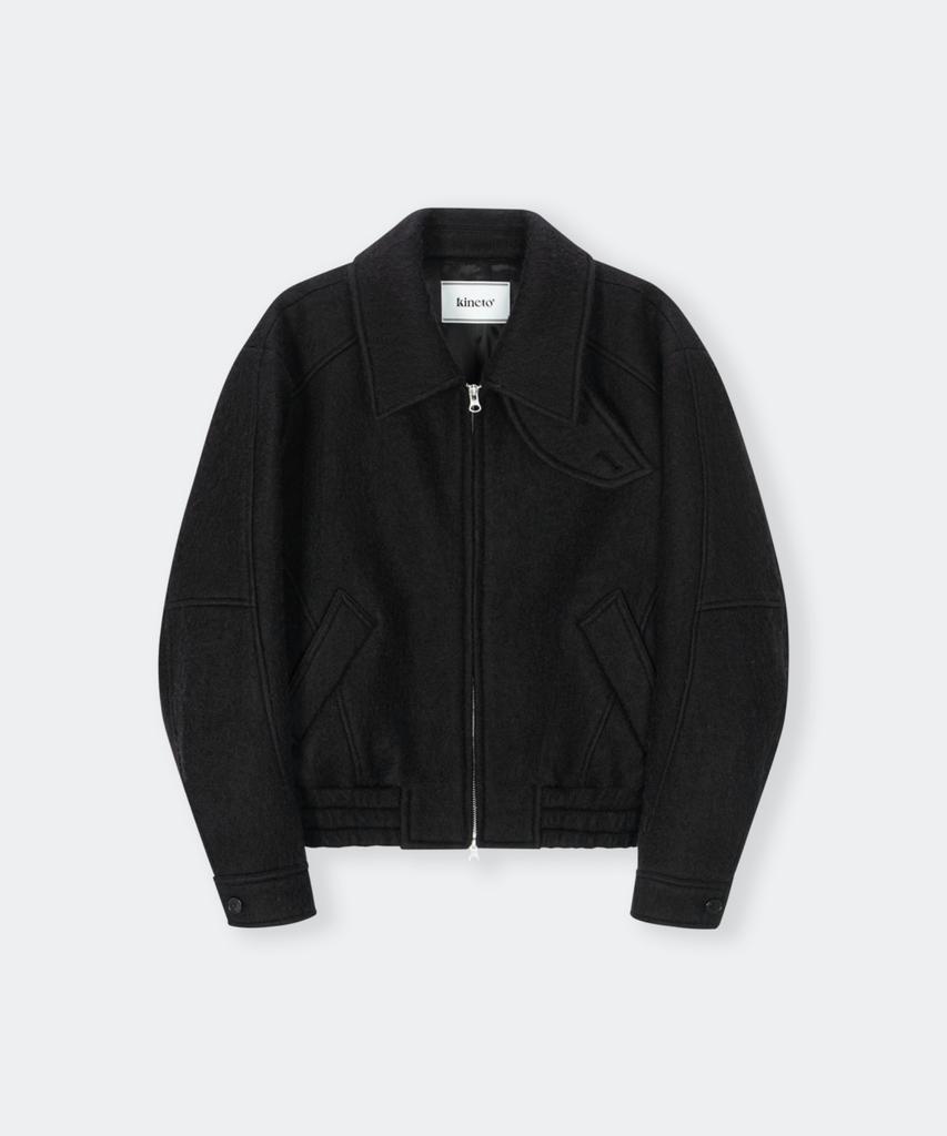 Kineto Misty Brush Wool Jacket_Black