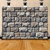 Rough stone wall textured polyester banner, multi-purpose party, photography studio background