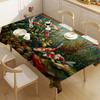 Koi Fish Tablecloth Table Cover Christmas Picnic Party Birthday Wedding Waterproof Desk Cloth Table Decor