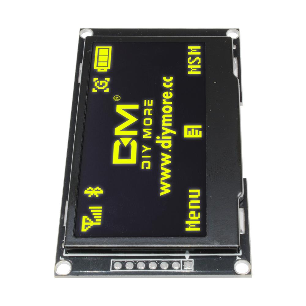 SPI Дисплей 2,42 дюйма Полноцветный ЖК-модуль Микросхема драйвера 128*64 OLED Дисплей Для Arduino