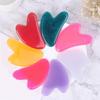 1PCS Resin Honey Wax Heart-shaped Scraping Board Shaving Acupuncture and Moxibustion Facial Massage