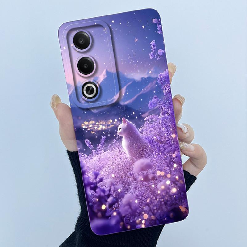 Чехол для OPPO A80 5G Модный простой Цветок Мягкий силиконовый задний чехол для OPPO A80 5G CPH2639 Чехол для телефона OPPOA80 A 80 Fundas