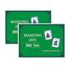 1/2/4/8/10Pcs 2025 Mahjong Score Card Mahjong League Official Standard Hands And Rules