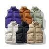 Winter Men's Cotton Vest Outer Wear Casual Stand-up Collar Thickened Thermal Vest Autumn and Winter Sleeveless Vest Jacket