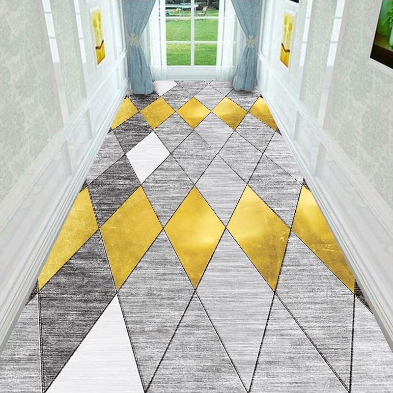 Washable Hallway Runner Rugs, Non-Slip Low-Pile Soft Kitchen Rug Runner Laundry Room Rug, Vintage Throw Entry Foyer Mat for Entrance Living Room