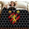 Sport Club Do Recife Print Flannel Blanket High Quality Warm Comfortable Cover for All Seasons Perfect for Gifts Home Decor