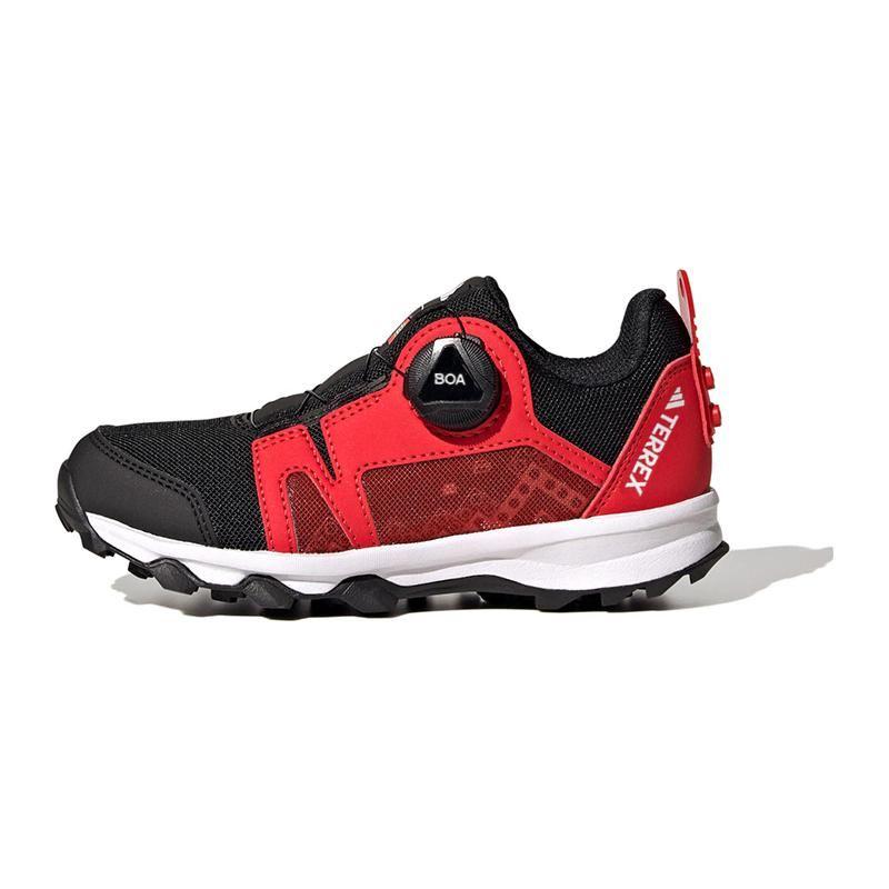 Adidas Terrex Удобные Нескользящие Низкие Кроссовки для Бега Детские Кроссовки Красные IG7954