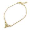 Les Trésors De Lily [N8130] - Золотой браслет «Треугольник».