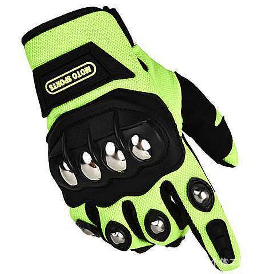 Мужские мотоциклетные перчатки с полупальцами и защитой от падений - износостойкая микрофибра для бокса, фитнеса и езды по бездорожью