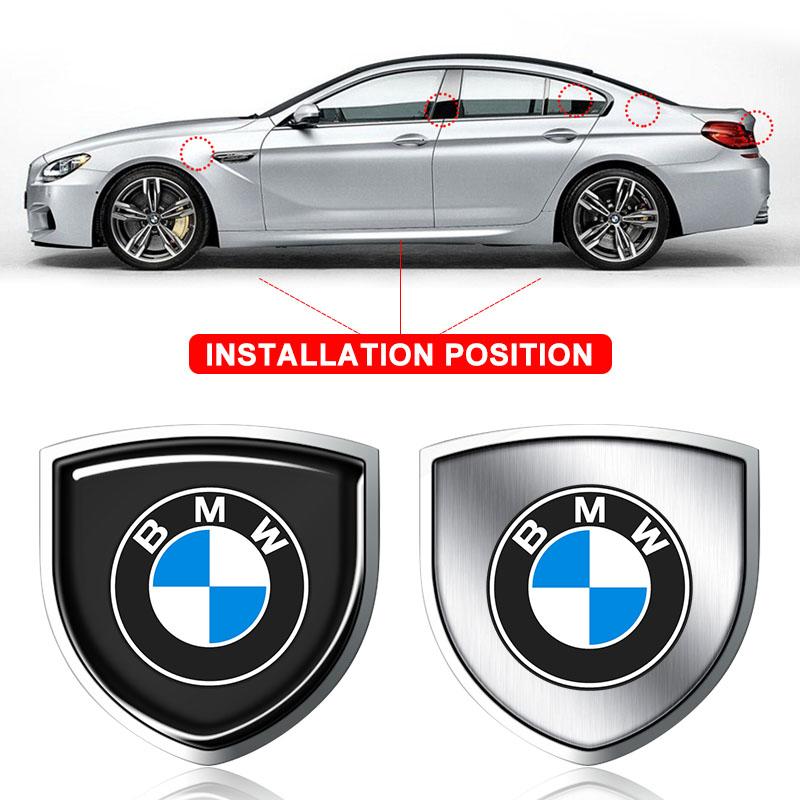 1 шт. 3D Металлическая Эмблема-Щиток на Дверь Автомобиля Значок На Кузов Наклейка Стайлинг Для BMW M Performance M3 M5 M6 E70 F11 G20 F25 E30 F31 E83