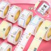 350Pcs/Roll 8 Patterns Name Sticker Custom Tag Sticker Portable Labels Sticker  Office