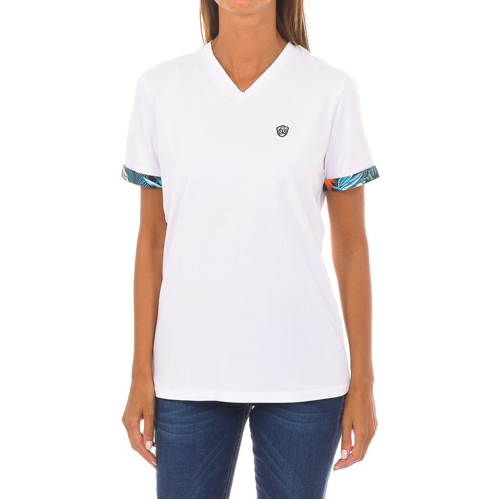 SOEAPORT женская футболка с короткими рукавами и v-образным вырезом GLVSM1100241